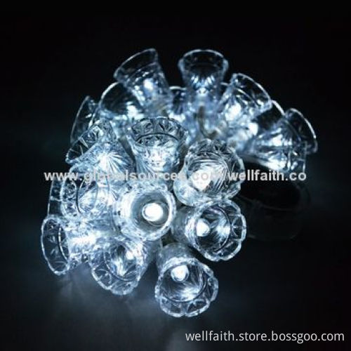 Holiday/Party Decorated LED Cotton Ball String Lights with Patio Decorated, 0.06W Rated Power